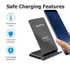 Qi standard fast Charging wireless charger stand for Samsung Galaxy/ iPhone