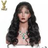 YSwigs Glueless Body Wave Lace Front Wigs With Baby Hair