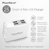 Powerfalcon 25W Smart 4-port USB charger/Foldable