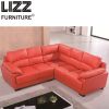 Modern Italian Style Leather Corner Sofa