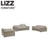 White Loveseat Modern Home Furniture 1+2+3 Leather Sofa