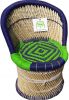 Ecowoodies IRIS Cane Multicolor Bamboo Cane Wood Furniture Chair For Kids