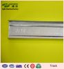  ASTM-A653 standard 50*22mm galvanized steel drywall u track for partition system 