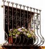 Wrought iron  window