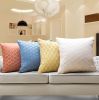 YoyoKMC Triangular Pattern Solid Polyester Decorative Pillow Cover/Sham for Sofa/Bed