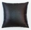 Durable Polyester fabric Nylon yarn square shape Geometric Patterns pillow covers