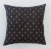 Durable Polyester fabric Nylon yarn square shape Geometric Patterns pillow covers