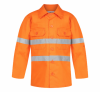 Orange Hi Viz Work Shirt