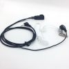 Wholesale Surveillance Covert Acoustic Tube PTT Earpiece Headset Mic for Motorola talkabout 1 pin 2.5mm two way radio