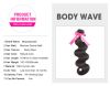 E beauty Hair 8A Grade Brazilian Virgin Hair Body Wave 3 Bundles Remy Human Hair Weaves Natural Black (10 12 14)