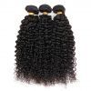 Curly Weave Brazilian Virgin Hair Human Remy Hair Bundles Kinky Curly Hair Extensions 100% Unprocessed Sexy 10A Jerry Curl 3 Bundles Narural Color Yirunmei