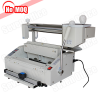 No MOQ Automatic desktop hot melt glue book binding machine with creasing function manufacturer price