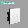 Good quality 2 gang smart switch glass panel wifi switch OEM