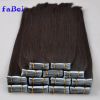  Wholesale price top quality double drawn blonde remy tape in hair extensions for women