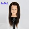 Wholesale cheap african american beautiful size adjustable human hair wig display fiberglass mannequin head