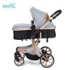 New modle aluminum alloy high view gold baby stroller