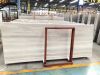 White Wood Vein Marble White Serpeggiante Marble Slab