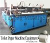 Automatic rewinding and perforating paper machine