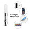 China wholesale e cig cartridges Eboattimes C9 childproof pyrex glass/ceramic coil oil vaporizers