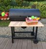 Big barrel BBQ grill