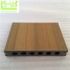 Surface coated rot proof outdoor wpc decking coextruded wood plastic composite floor UV proof flooring