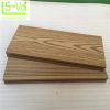 Crack resistant wood plastic composite solid wood floor tiles pine lumber for garage