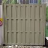 Rot proof wood plastic composite fence used panel with post