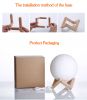 2018 3D Printing USB Charging Moon Surface Lamp