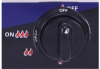 Stainless Steel Double Burner Gas Stove, Desktop, Blue Fire