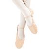 Danzcue Adult Split Sole Canvas Pink Ballet Slipper 8 M US