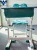 Comfortable plastic children desk and chair