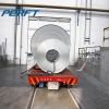 Heavy Duty Motorized Coil Plant Transfer Vehicle Cart Trolley on rails for factory material handling