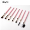 professional new 7pcs Makeup Brushes Tool Blending eyeshadow Blush eyelashes cosmetics makeup