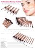 New rose golden 10pcs private label makeup brush set