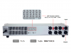 H4 4CH*1200W Class D professional power amplifier, audio digital amplifier with full range PFC PSU