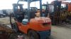 Used construction machine Japan Toyota 3t 5t 10t F30 forklifts for sale in low price