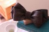 Korean Handmade ribbon bow hair pin clip barrette ponytail holders accessories ko2 gift