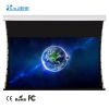 High Quality Projection Screen, Home Theater Cinema Electric/ Motorized Tab Tension Projector Screen