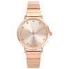 2018 Upscale Luxury Fashion Analog JAPAN Quartz Movement Rose Gold Wrist Lady Metal Watch OEM In China