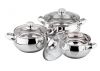 6 Piece Classic Stainless Steel Cookware Set