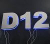 Programmable 3d Led Sign Number Letter Sign Flat Laser Cut 3D Acrylic Letters