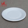 8 inch Sunflower Sugarcane Bagasse and Bamboo Pulp Plate Biodegradable Bagasse Packaging Tableware