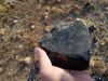 Natural Georgian Obsidian, Rough Quartz, Rock Stones of Obsidian