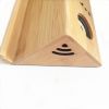 high-end wooden bamboo portable bluetooth speaker can use wireless