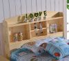 Natural Wooden Layer Kids Bed Children Bedroom Furniture Solid Wood Cot