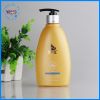 Best design 500ml PET plastic eco friendly shampoo bottle with lotion pump