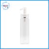 100ml 150ml Clear PET plastic empty cosmetic shampoo bottle supplier with lotion pump