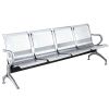 Hot sale high quality customer beauty 3 seats white steel salon furniture waiting room chairs