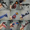 New arrival Bluetooth sunglasses 2018 with polarized uv400 Bone conduction glasses