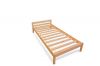 Single wooden bed